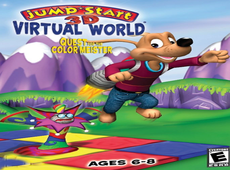 JumpStart 3D Virtual World: The Quest for the Color Meister PC Game Download Free Full Version