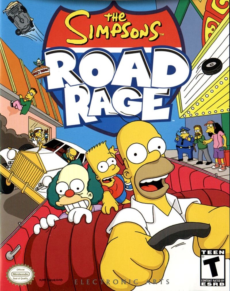 The Simpsons: Road Rage PC Game Download Free Full Version